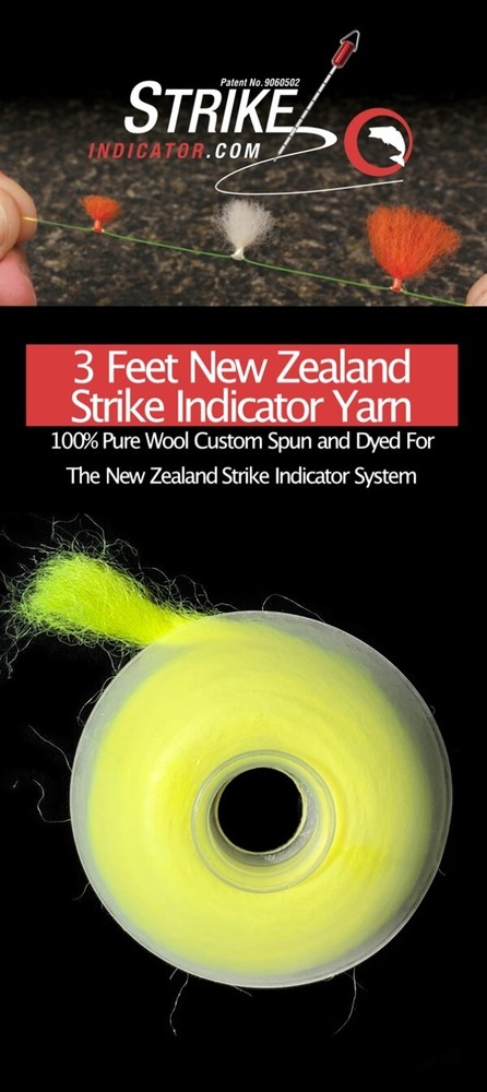 New Zealand Strike Indicator Wool - Spool