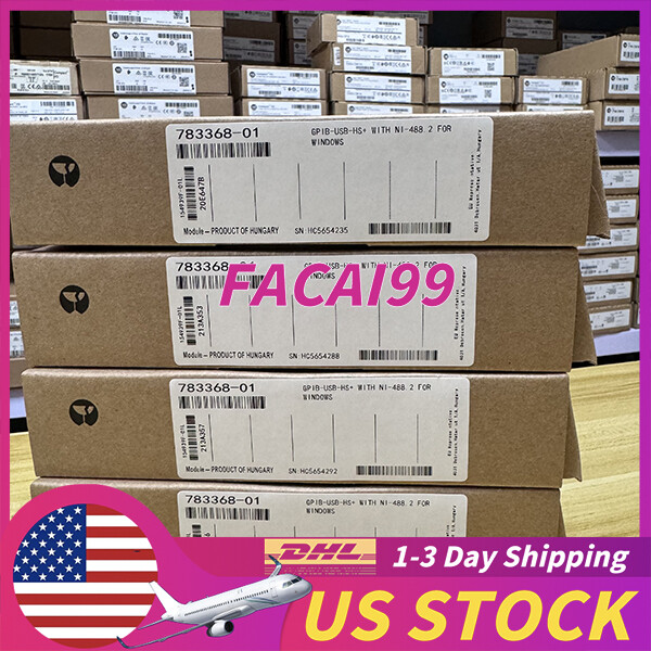 Sealed National Instruments GPIB-USB-HS+ IEEE 488 Controller Analyzer 783368-01
