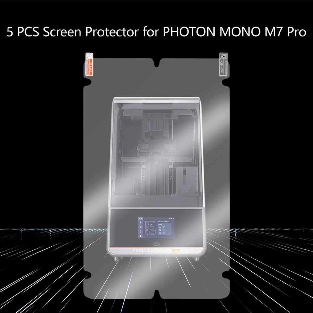 5PCS Screen Protector for Anycubic Photon M7 Pro, Resin 3D Printer Pro