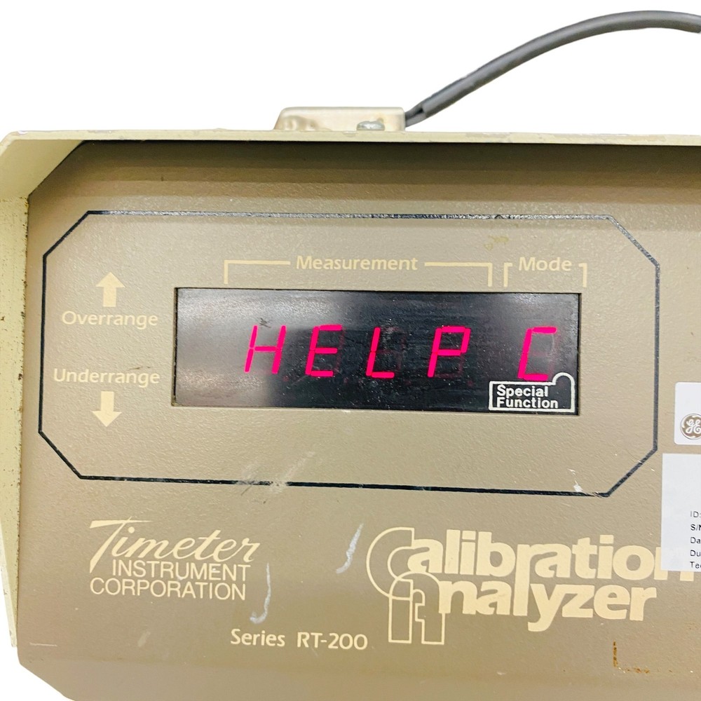 Timeter RT-200 Calibration Analyzer System RT-201 RT-202 RT-203 Modules