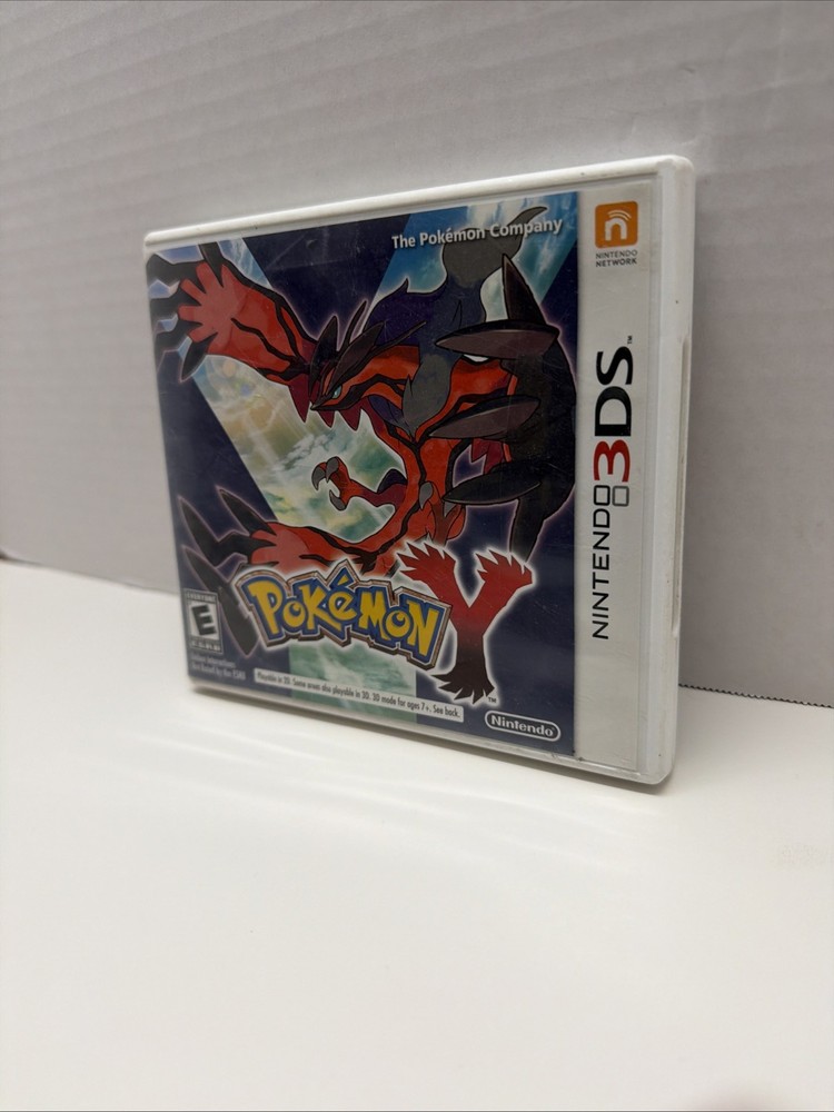 Pokemon Y Version Nintendo 3DS Authentic Case ONLY - NO GAME