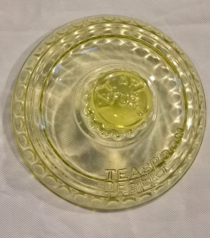 Uranium Measuring cup lid
