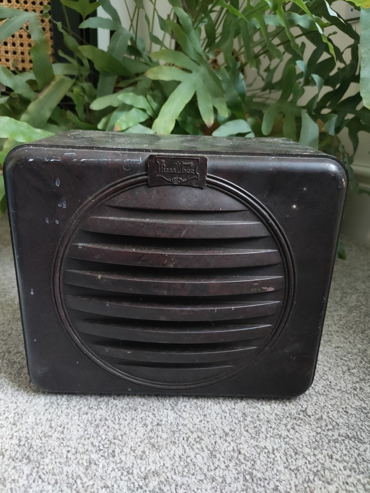 REES MACE BAKELITE EXTENSION SPEAKER Untested Something Rattling Inside