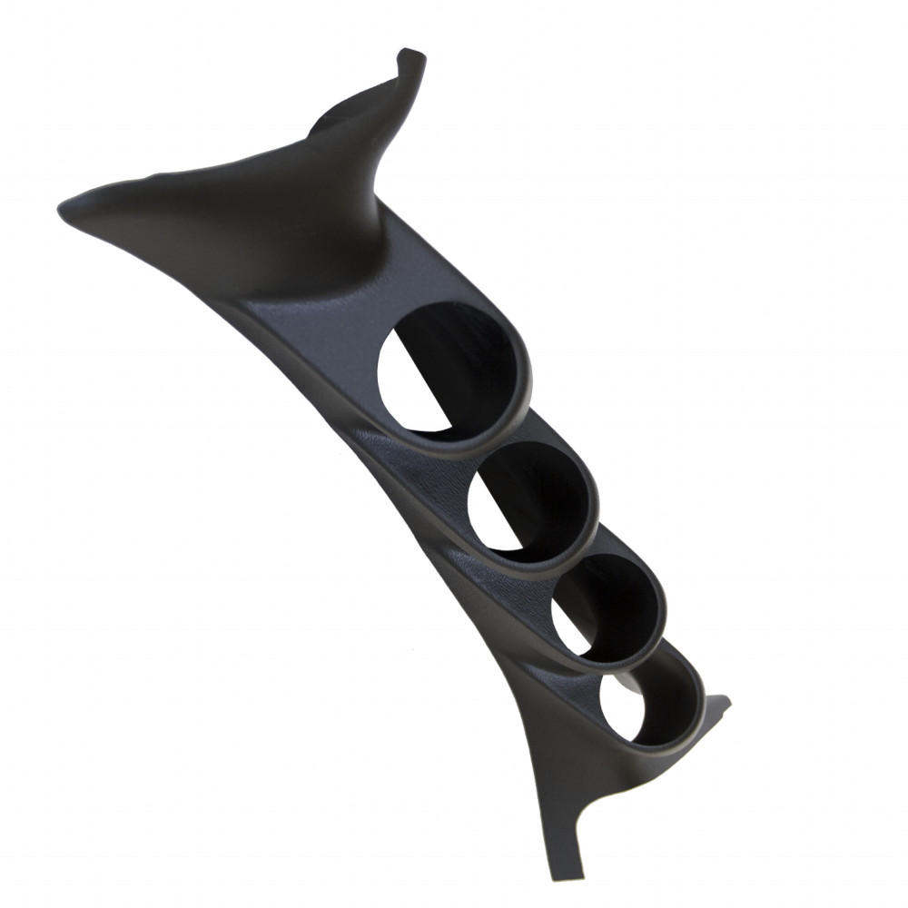 AutoMeter Quad Pillar Pod For Ford Excursion 2000-2005 Black 52mm