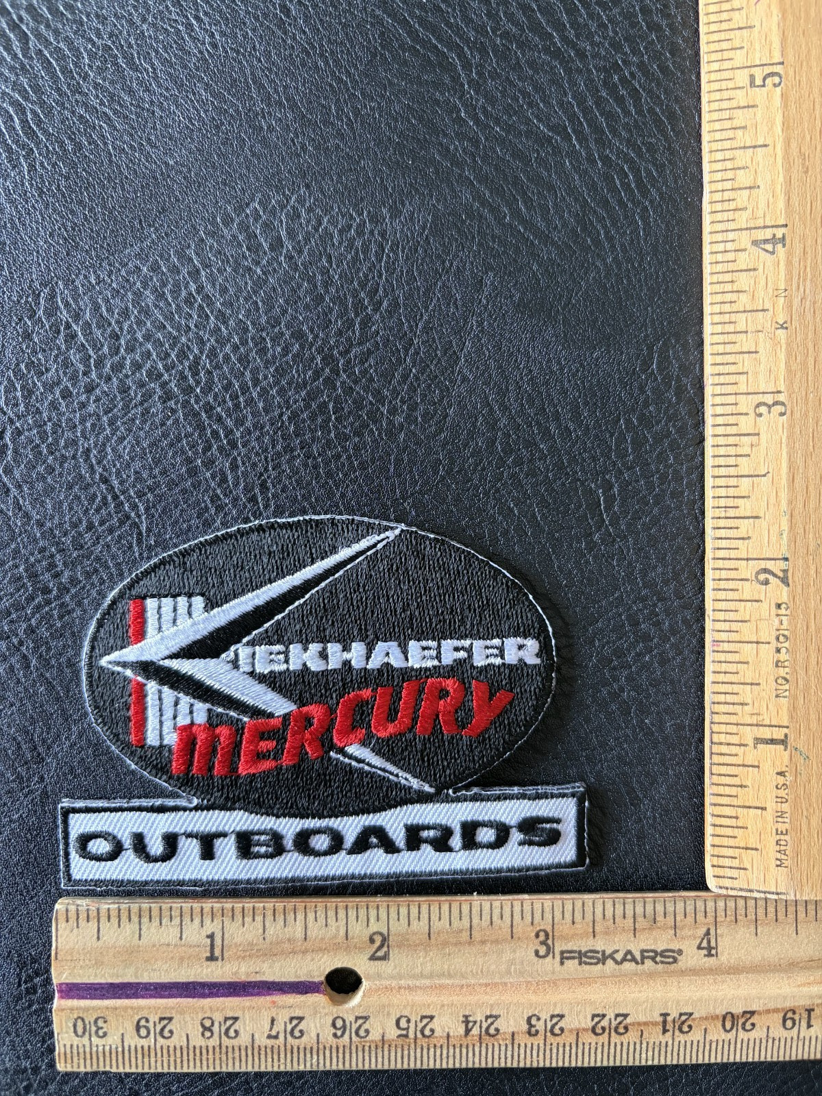 Vintage Mercury Marine Patches (Iron On) from Kiekaefer to Brunswick Lot-11