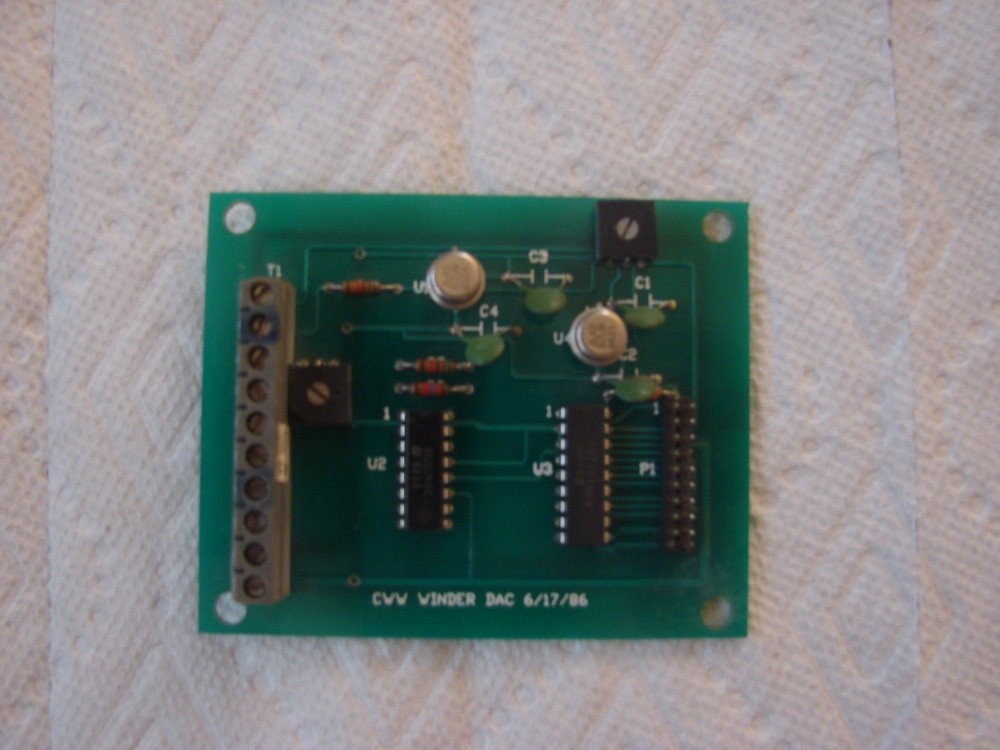 CWW Winder Dac Board