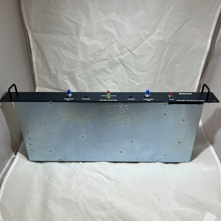 Used Clear-Com Headset Interface Panel Tested Working ClearCom