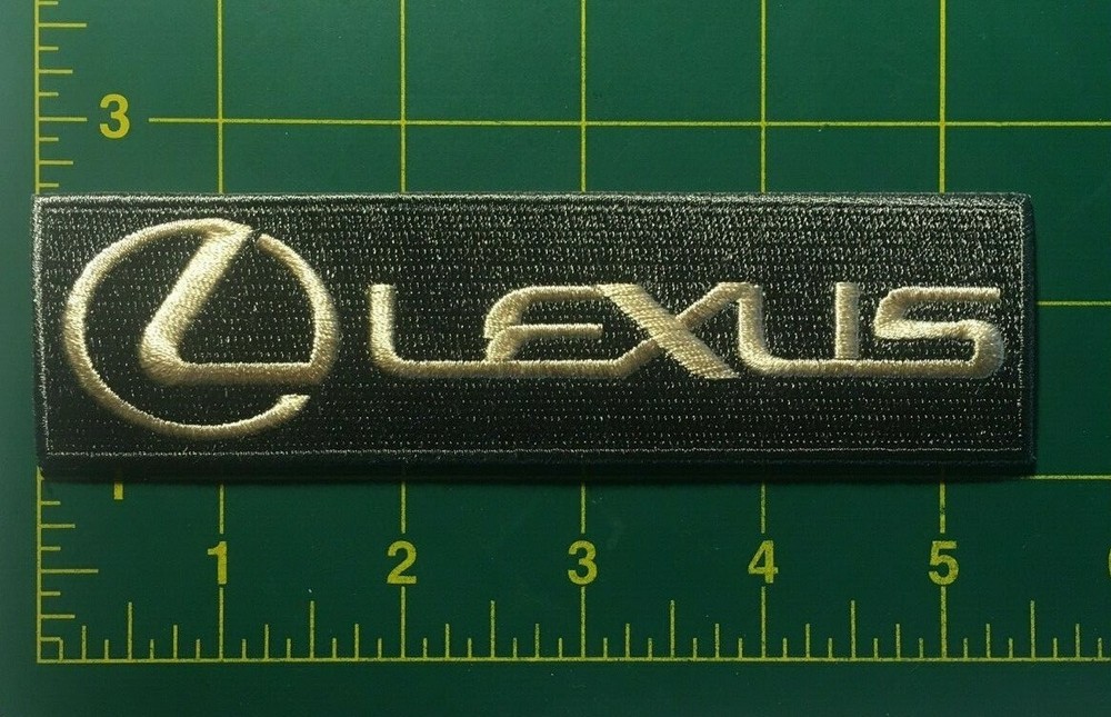 lexus patch Lexus patch lexus embroidered patch 5.5" wide iron or sew on lexus