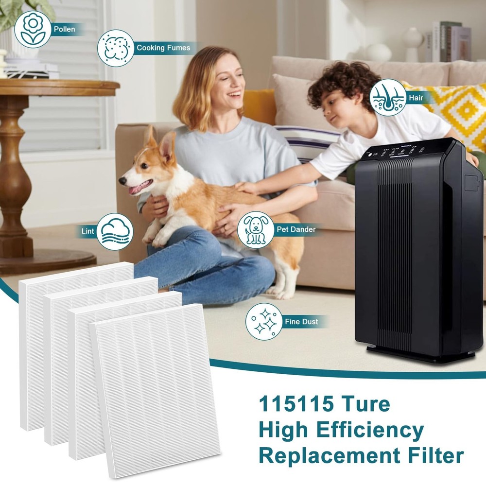 True High Efficiency C535 Replacement 115115 Filter A Compatible with Winix P...