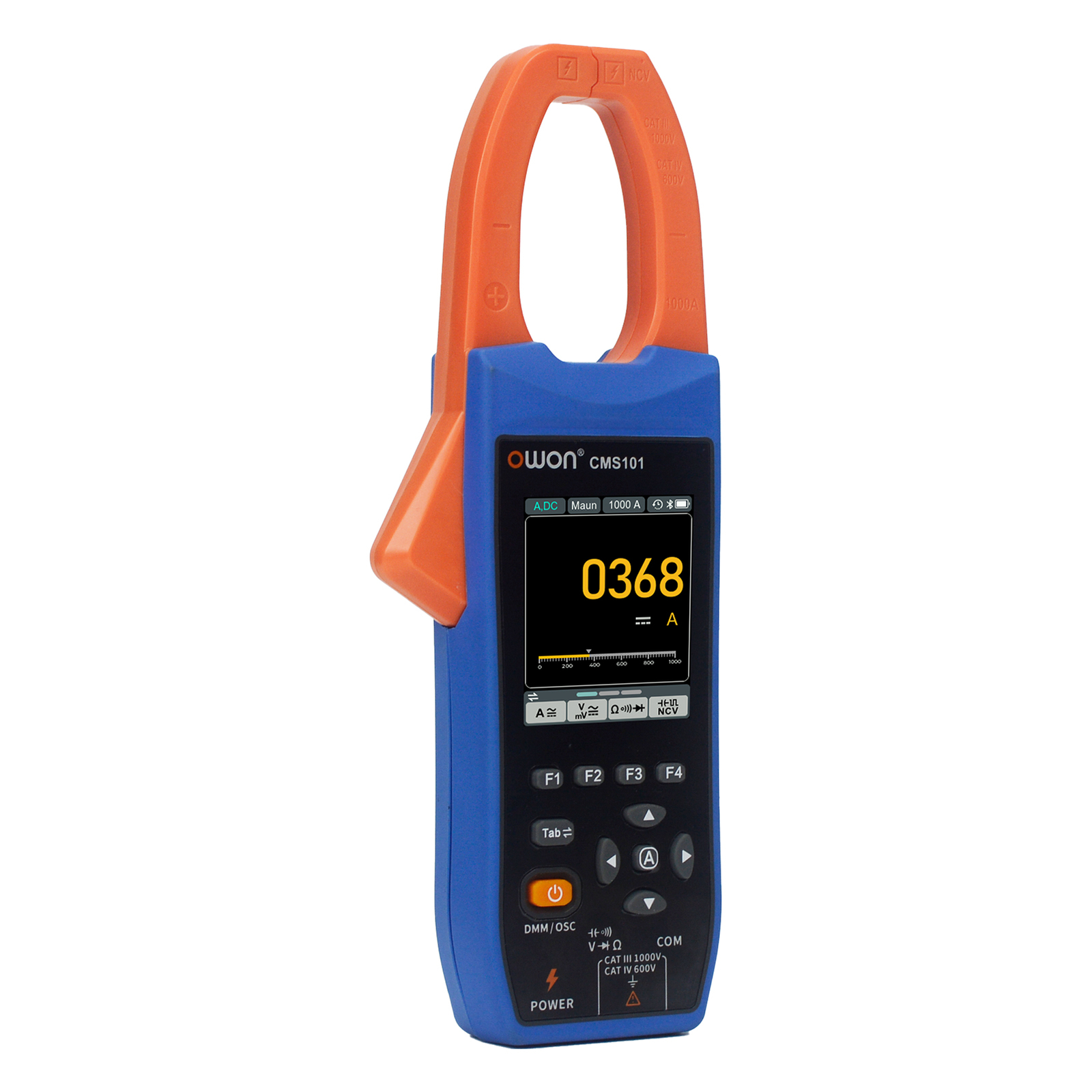 Owon CMS101 1000A AC/DC Clamp Meter 1MHz Oscilloscope True RMS NCV Recorder