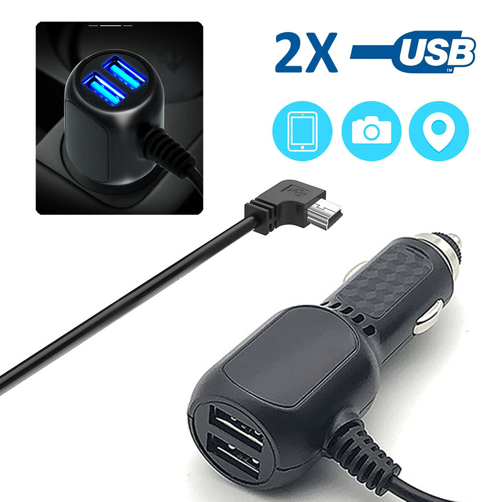 Car Charger Cord for Garmin DriveSmart 55 61 65lms DriveAssist 50 51 60 GPS TA20