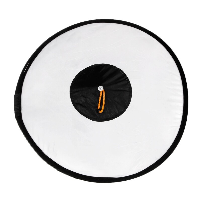 Universal 42cm Round Studio Flash Softbox Speedlite Diffuser Reflector Strap New