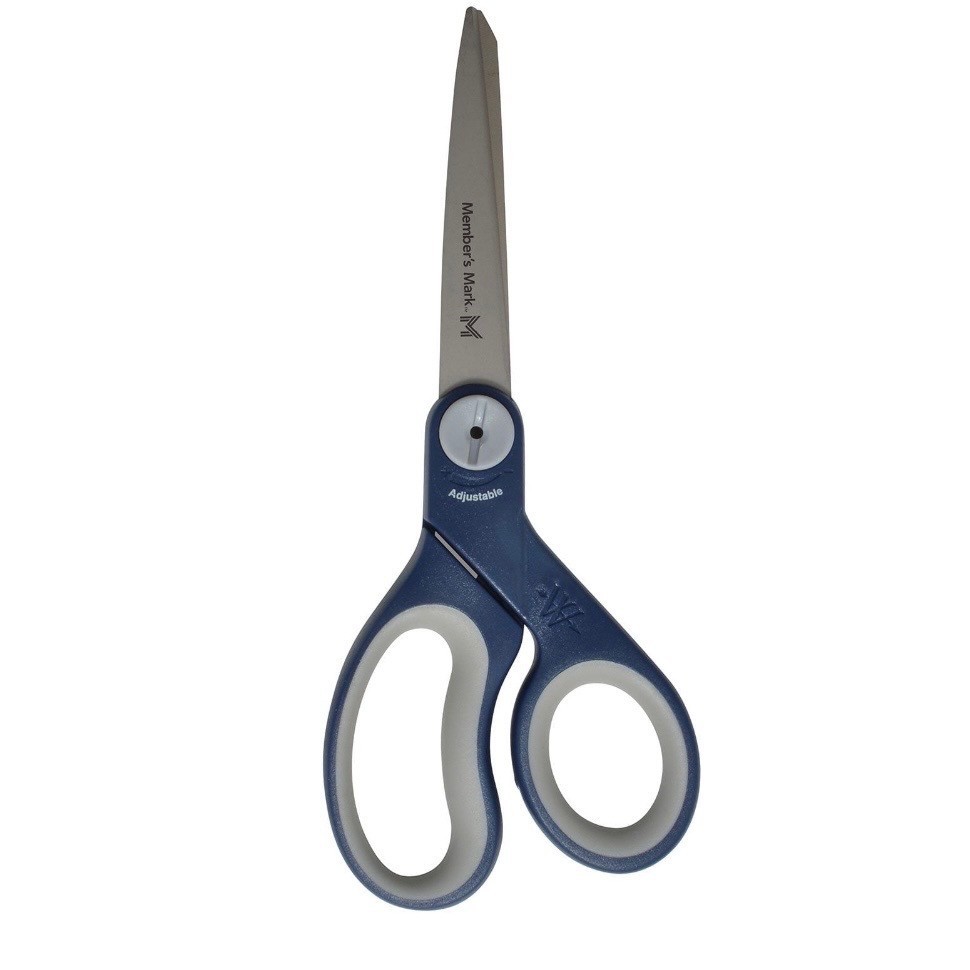 Member's Mark Anti-Microbial Scissors with Box Cutter – Safe & Versatile Tool