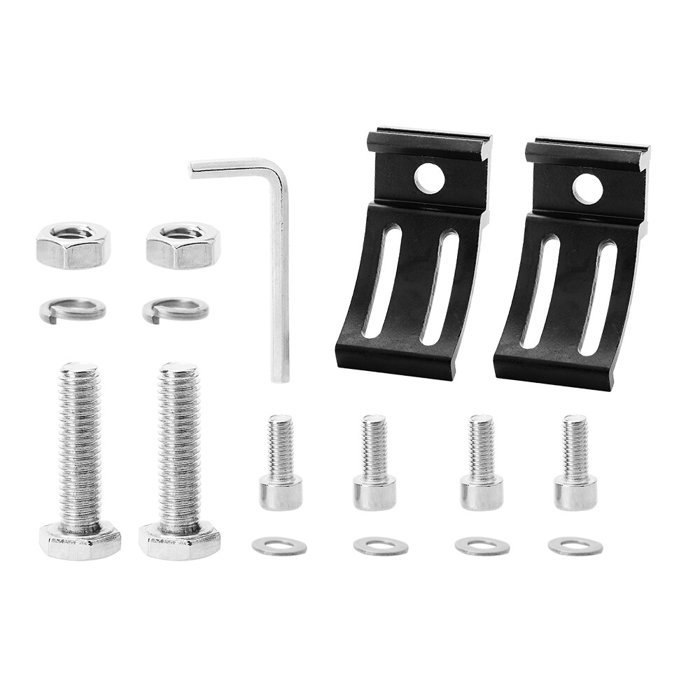2Pcs Mount Bracket LED Work Light Bar Cube Pods Base Mounting Holder Universal