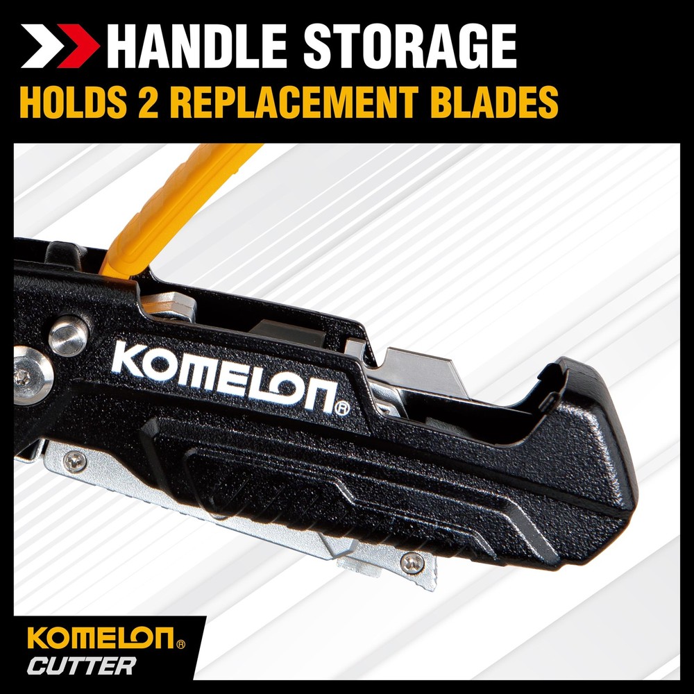 Komelon Folding 2-N-1 Utility Knife Scraper