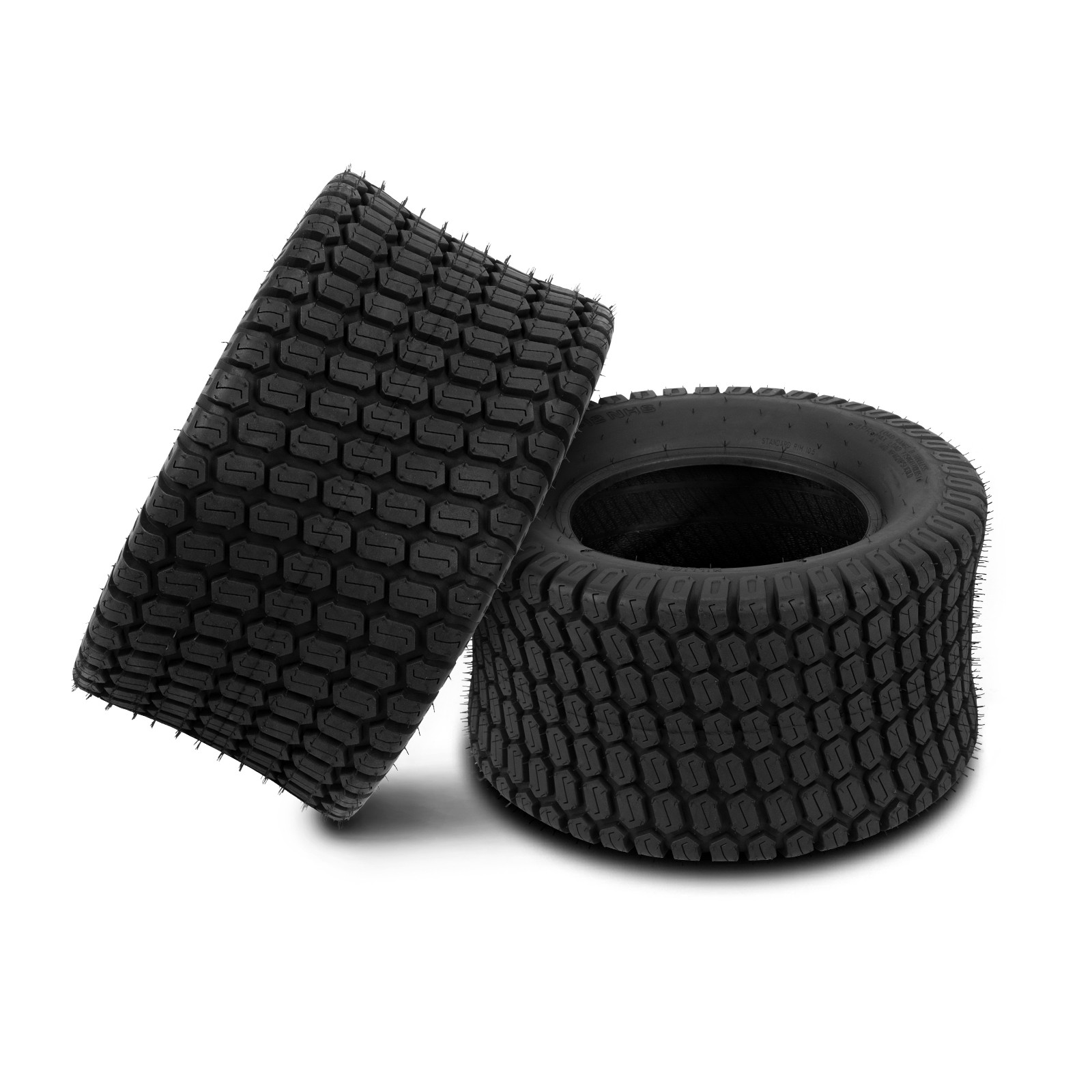 2 24x12.00-12 Lawn Mower Tractor Turf Tires 4 Ply 24x12-12 Tubeless 1710Lbs