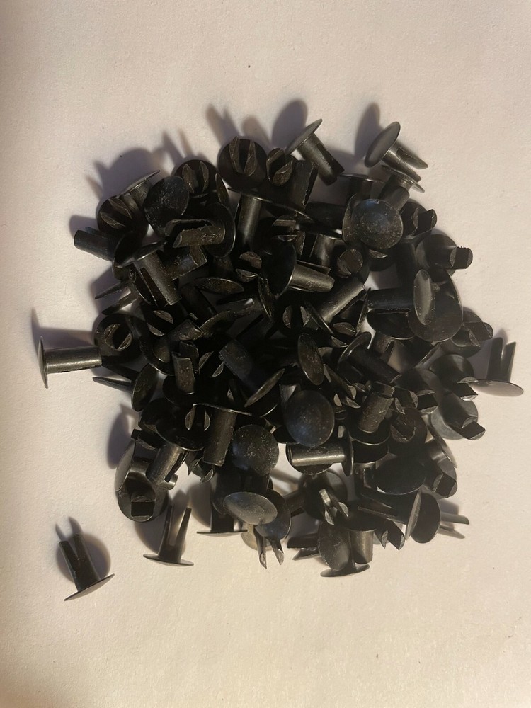 50 ~ 9/64" diameter x 5/16' long Black Finish Split Rivets