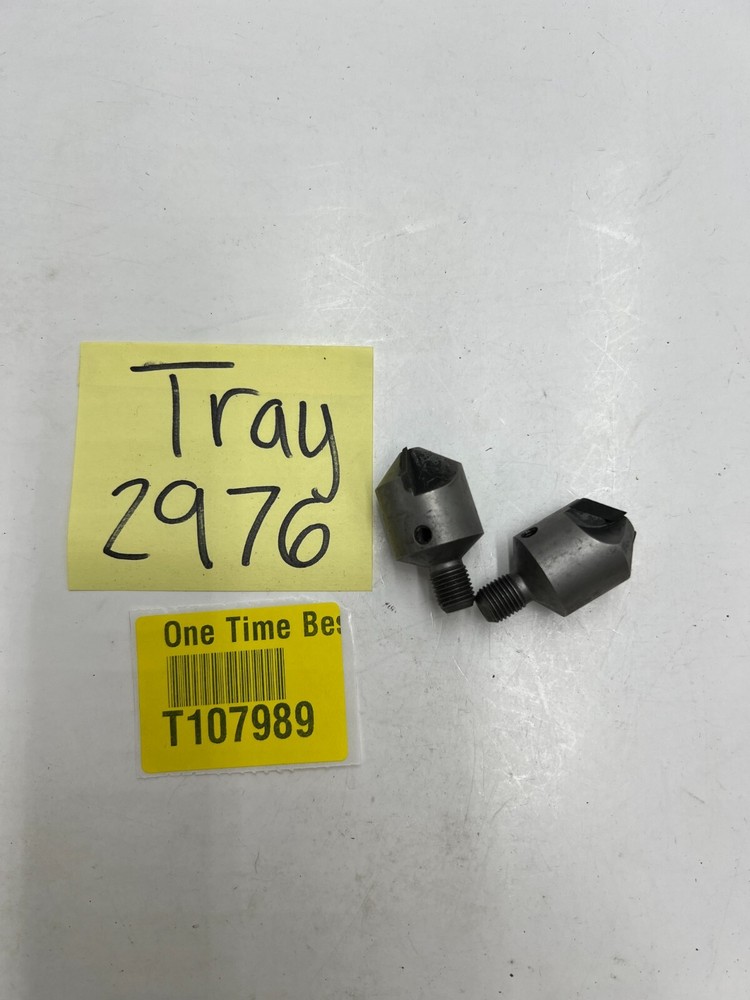 Pilot Countersink Cutters, 1/2" Width, 1-3/8" OAL, T302Y9-2 A0Z16 Threaded