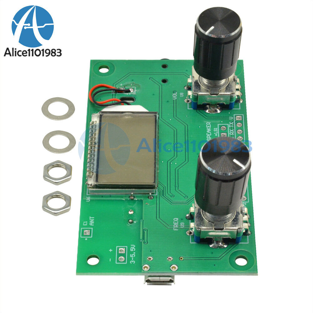 DSP PLL Digital Stereo FM Radio Receiver Module 87-108MHz with Serial Control