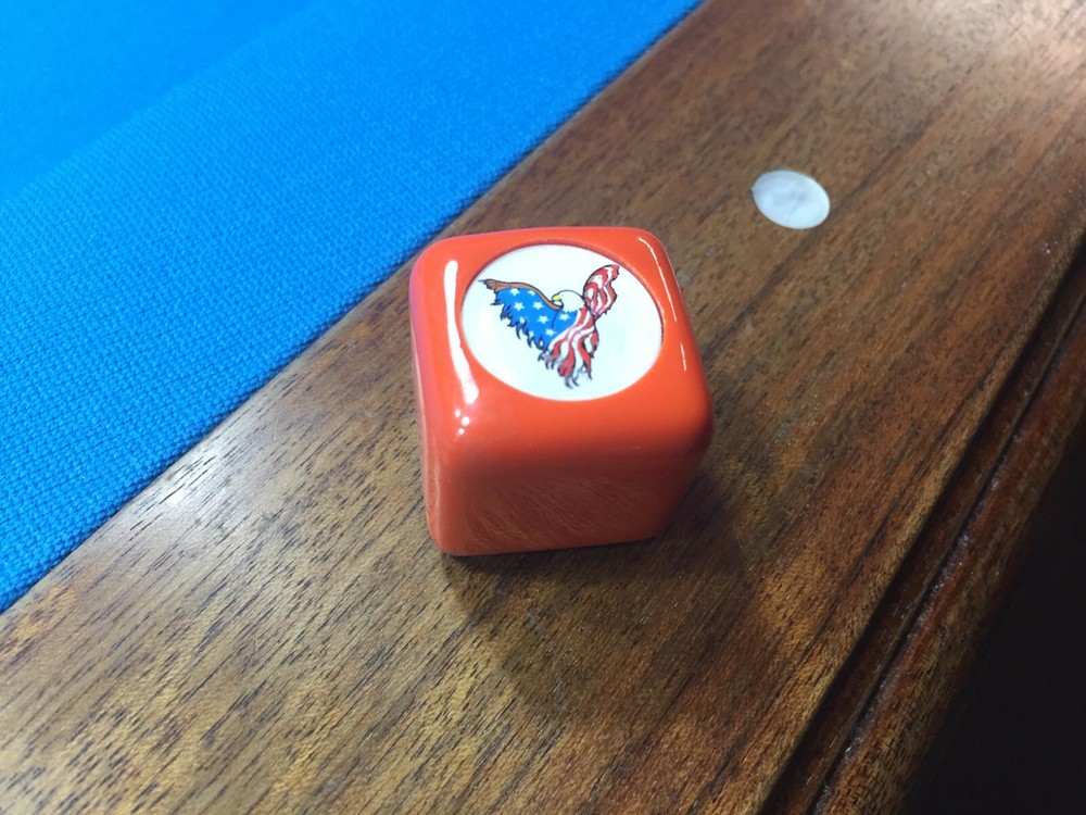 USA Eagle Billiard Pool Cue Tip Chalk Holder Table Chalker