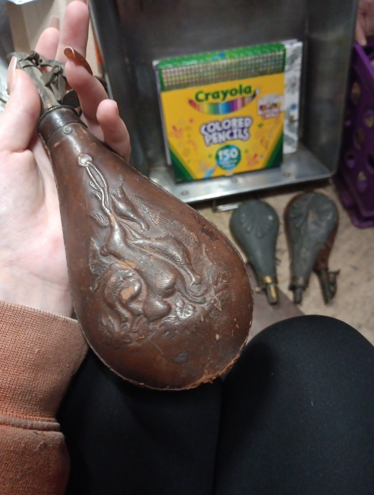 Antique Powder Horn