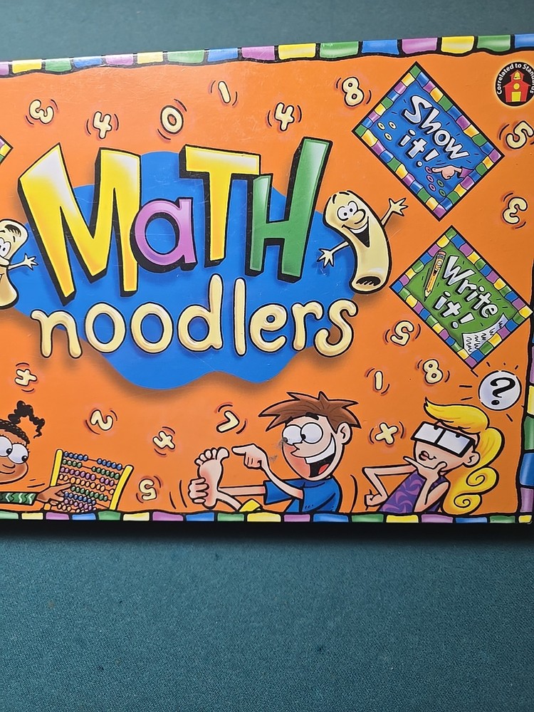 Math Noodlers Learning Game New Factory Sealed
