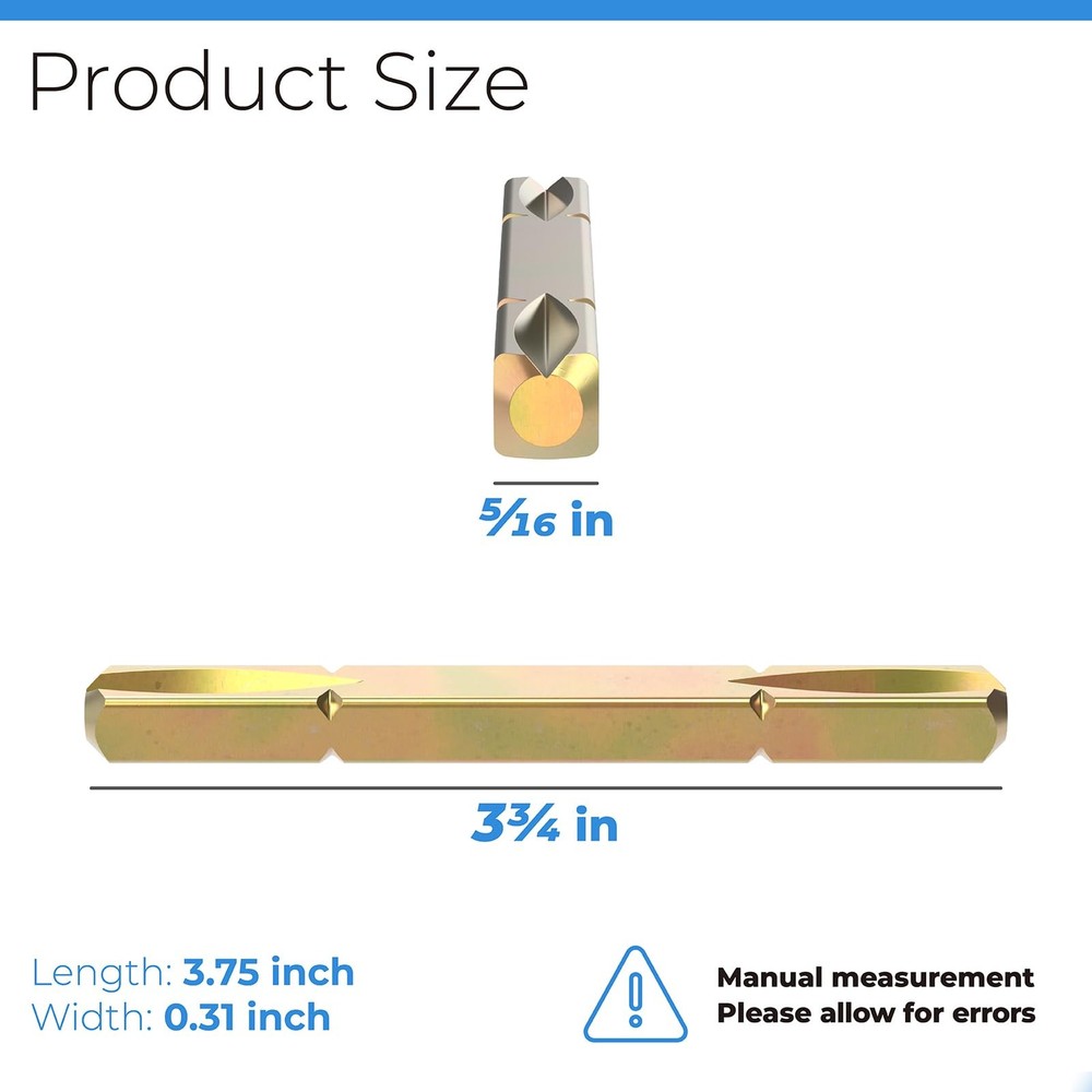 Replacement Andersen Door Handle Parts 3-3/4 Long Compatible with Andersen...