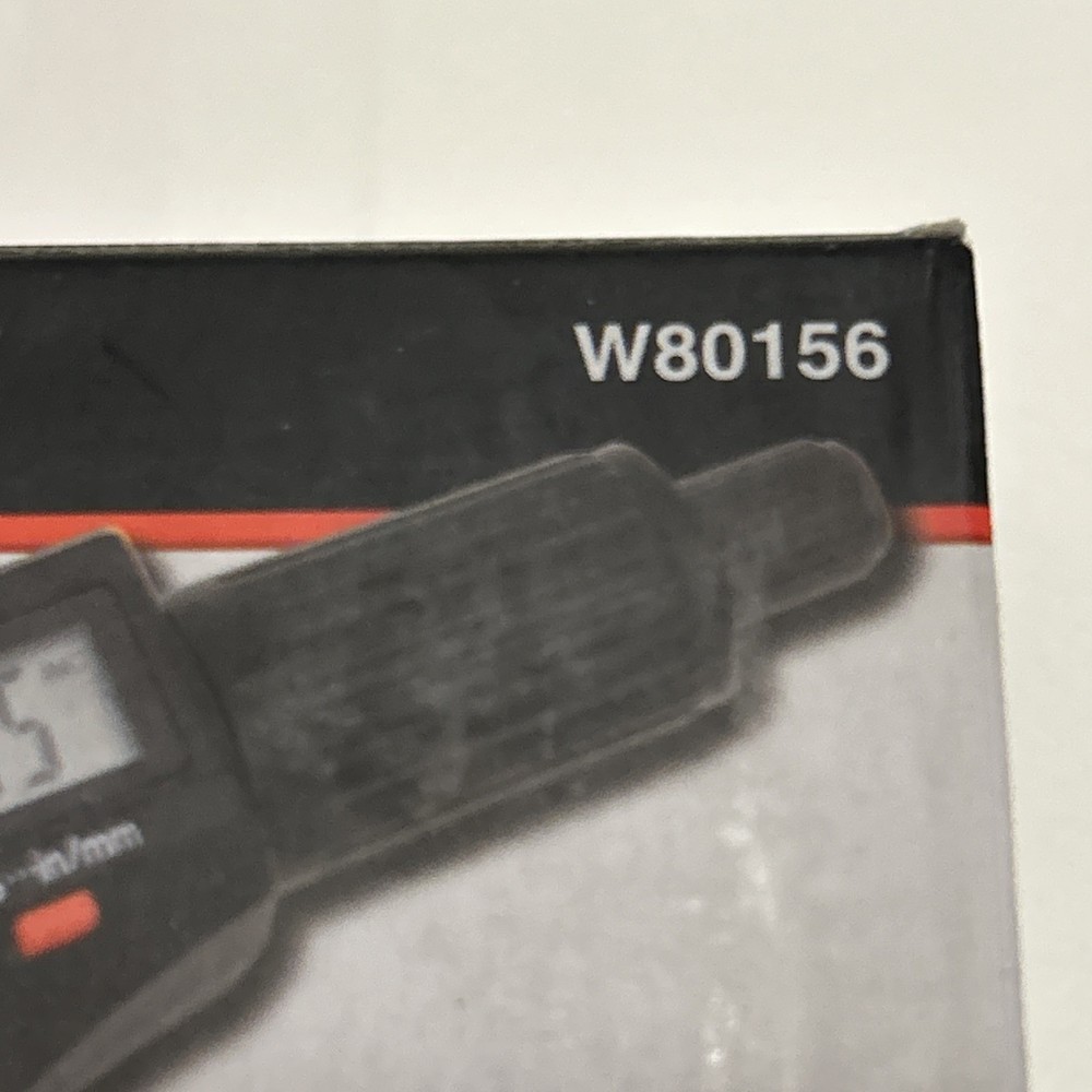 Performance Tool W80156 0-1" Digital Electronic Micrometer w/ Easy To Read LCD