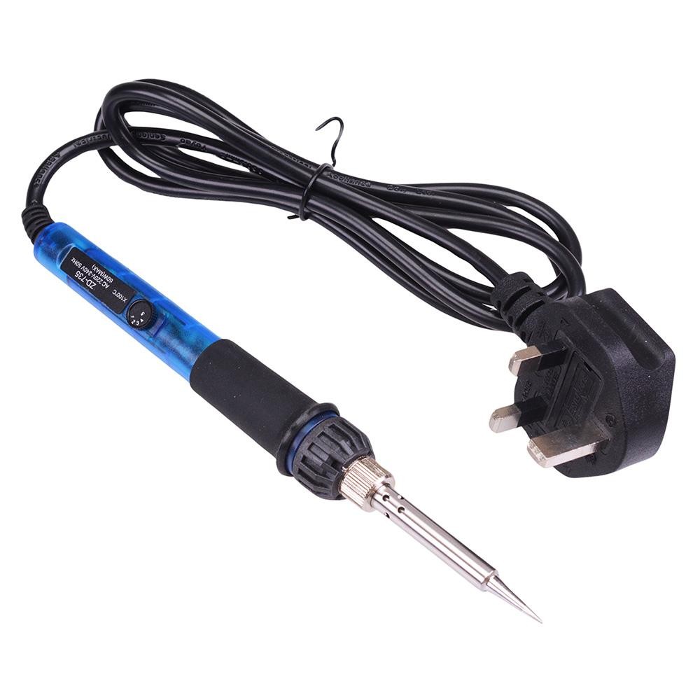 60W Adjustable Temperature Soldering Iron Combination Kit Solder Tool