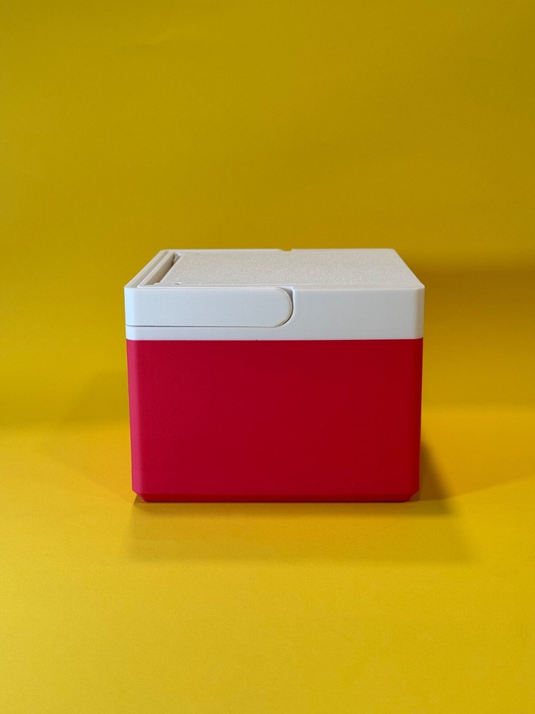 Red Ice Cooler Deck Box For Magic The Gathering MTG EDH Commander Deck Box