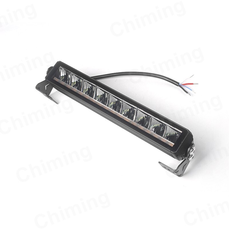 14" Led Light Bar Position Emergency Warning Hazard Flash Strobe Beacon Amber X4