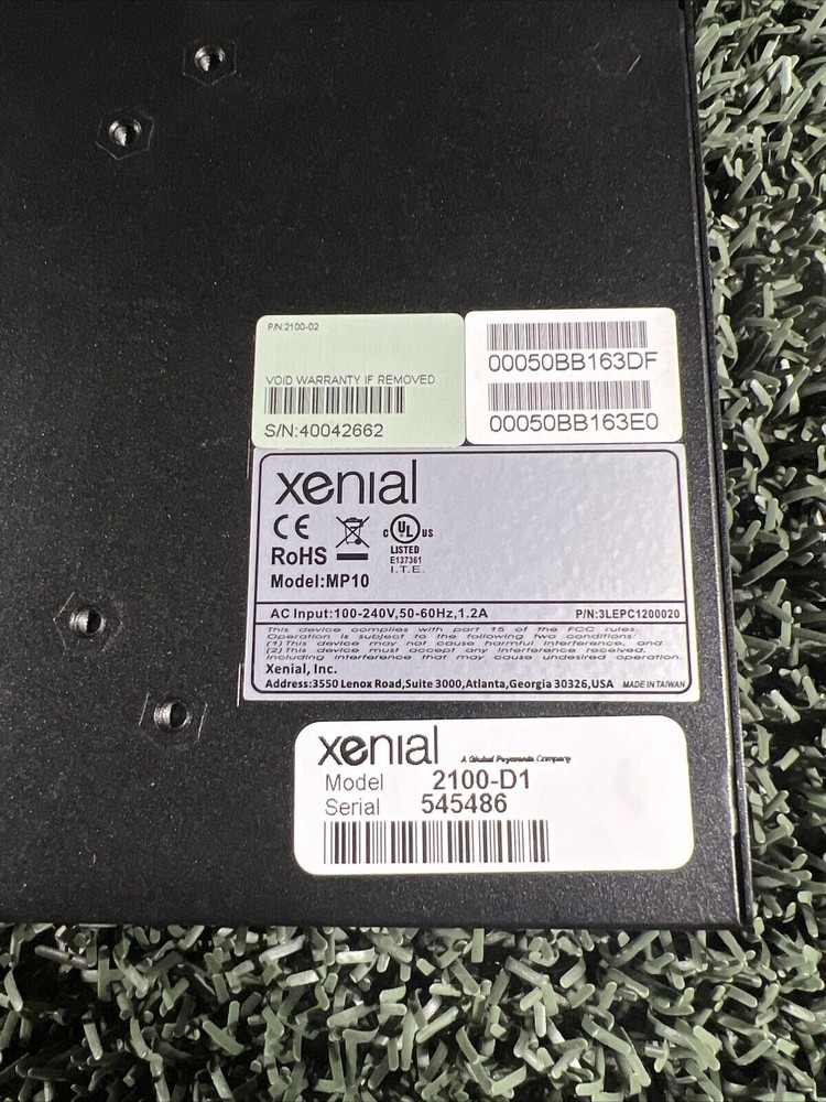 Xenial MP-10 2100-02 Digital Menu Controller (#89)