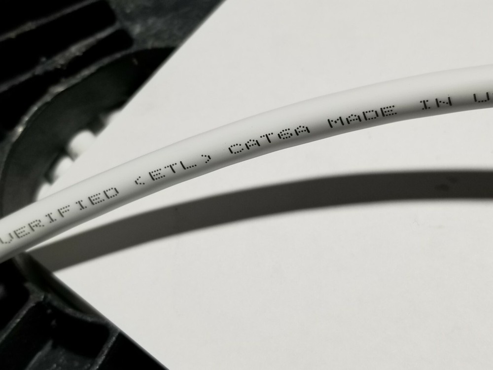 Commscope Systimax GigaSPEED X10D Cat6A U/UTP Plenum Network Cable White /100ft