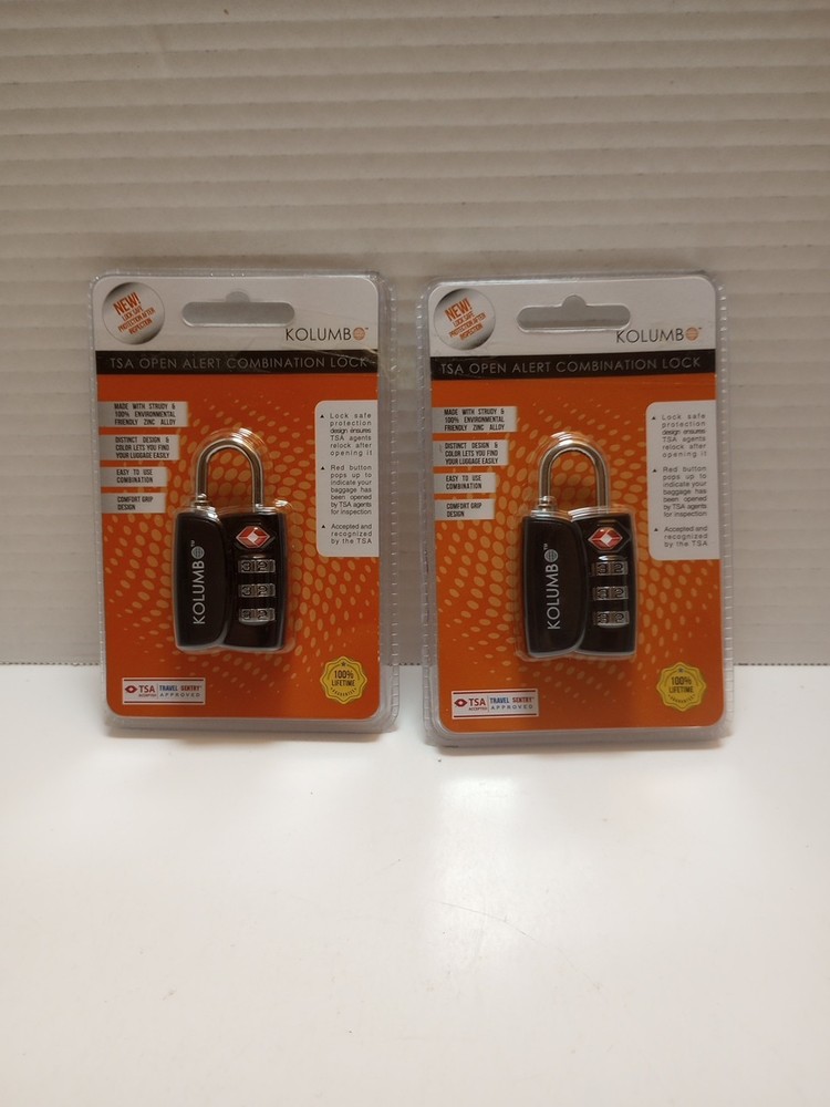 4 Digit  Locks for Luggage, Advanced Tsa Accepted. Allerts You When Tsa Opens It