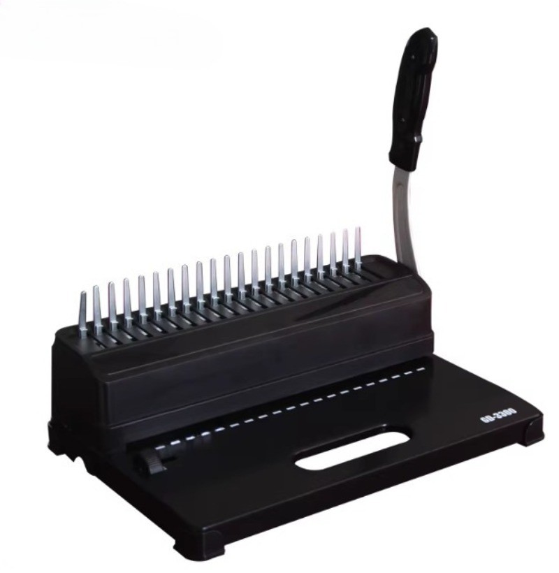 GD3300 10-Tooth Clip/21-Hole Plastic Ring Punching Machine Binding Machine