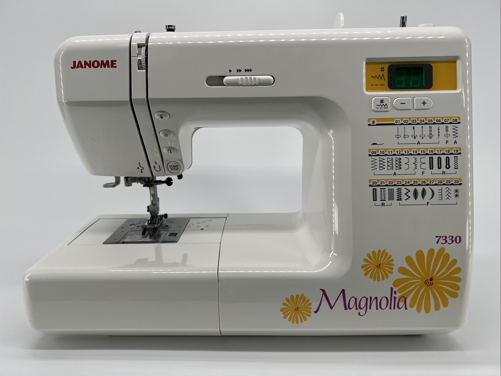 Janome Magnolia 7330 Sewing Machine with Power Cord - Excellent
