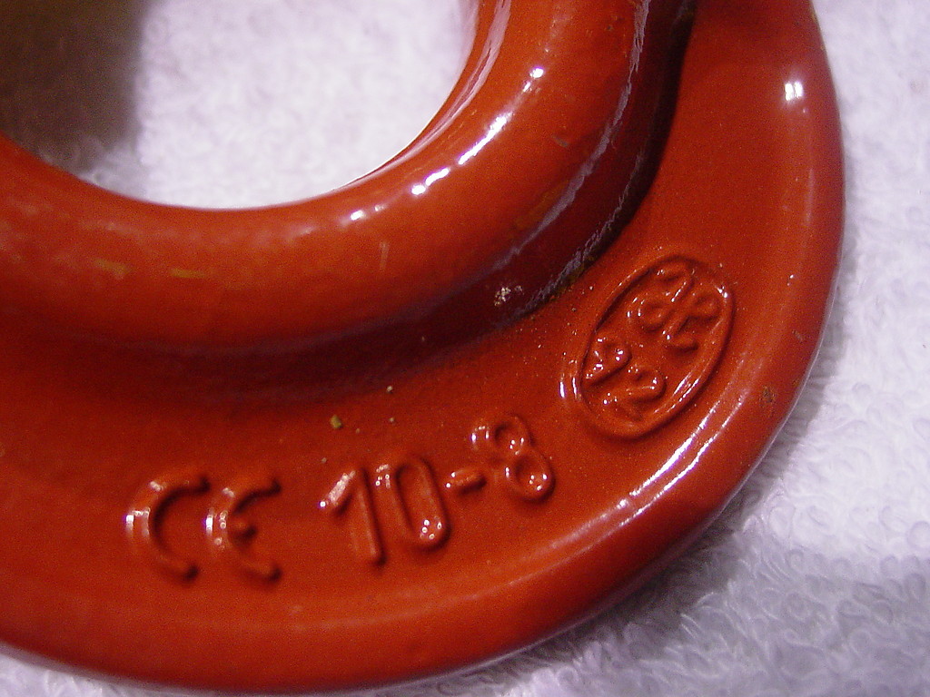 3 TON SLING/CHOKER WITH CARTEC CA10 3/8" EYE HOOK AND LATCH