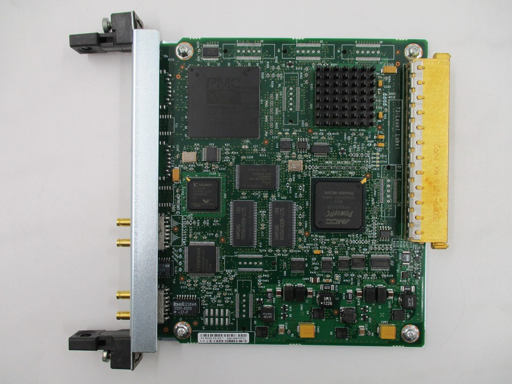 Genuine Cisco SPA-2XT3/E3-V02 2-Port T3/E3 Shared Port Adapter Tested Working