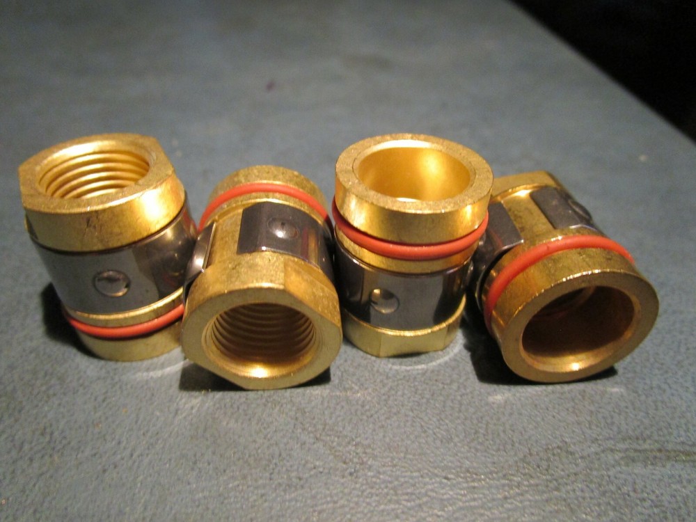 (4) 169-729 Diffuser Retainer Adapter for Miller Style 169-728 Diffuser