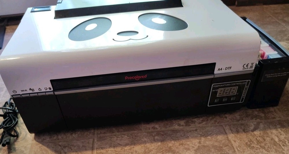 PUNEHOD Procolored A4 DTF Printer. Powers Up (See Photos )