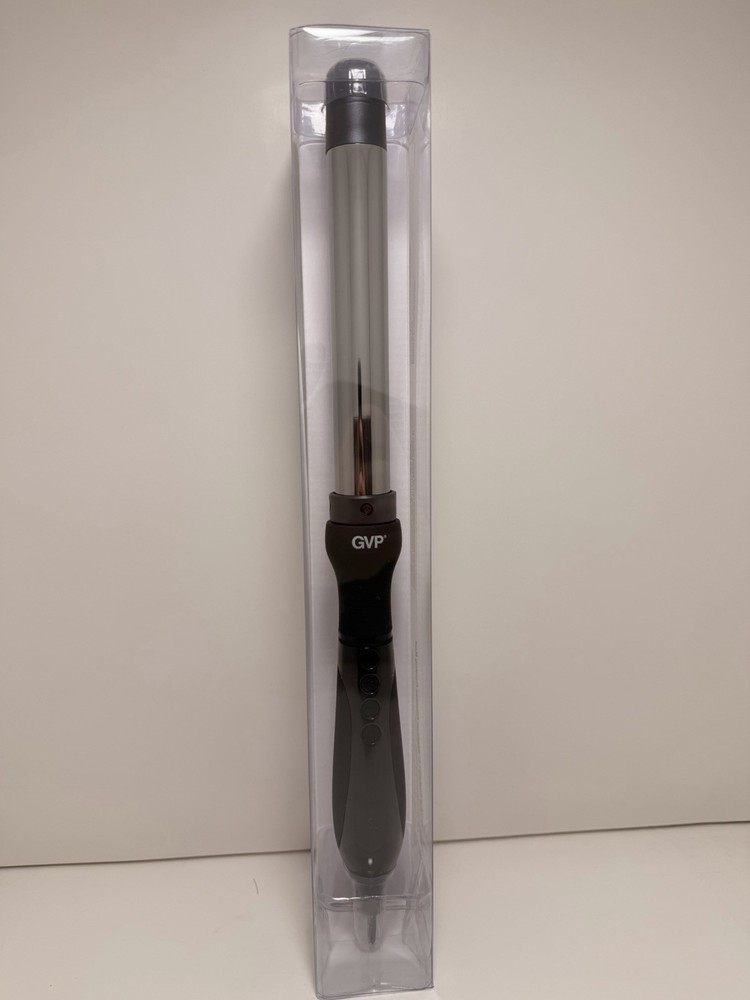 GVP Ionic 1" Titanium Clipless Curling Rod/Iron (SEALED item-brand new)