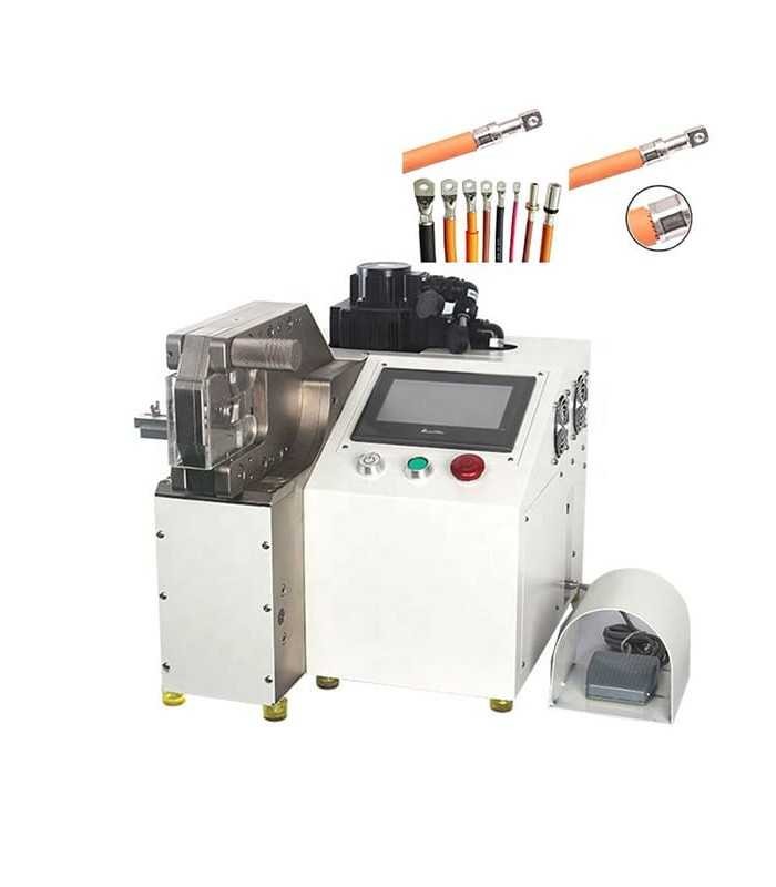 Electric Hexagonal Crimping Machine Bare Head Rope 10 - 120mm² co