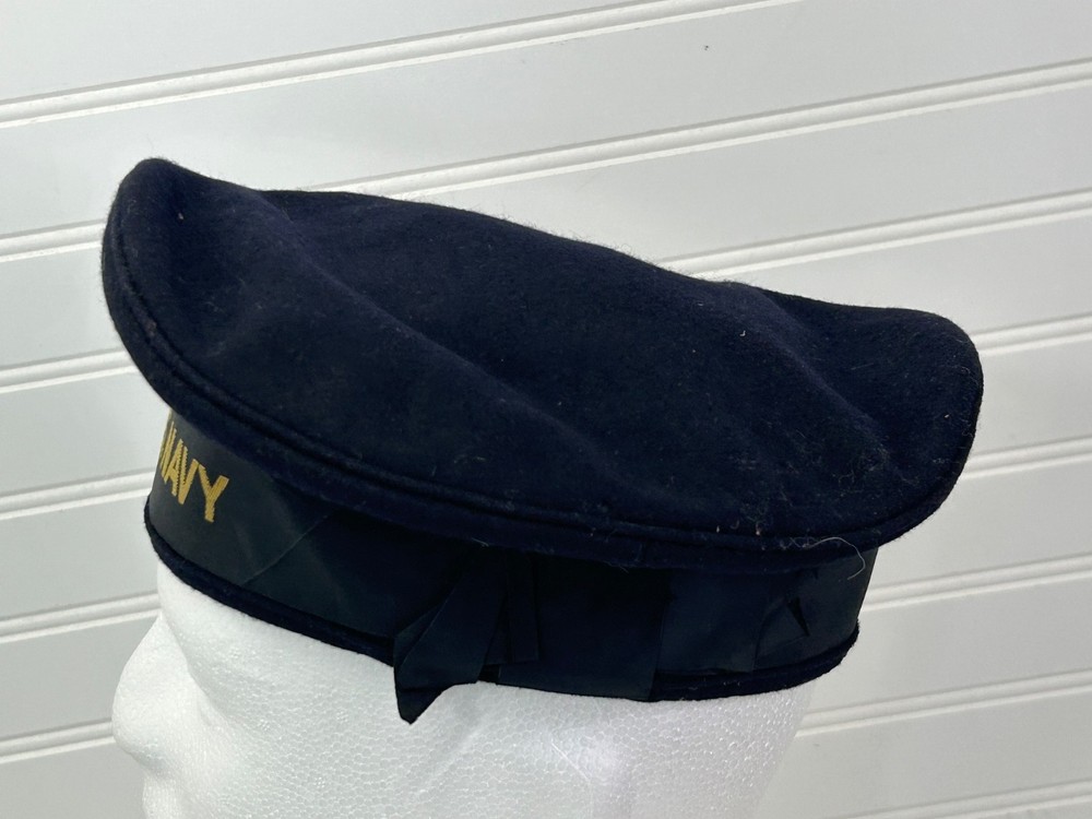 WWII US Navy Enlisted Dress Hat
