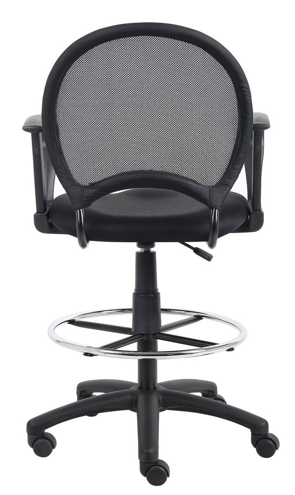 Boss Mesh Drafting Stool W/ Loop Arms MODEL # B16217