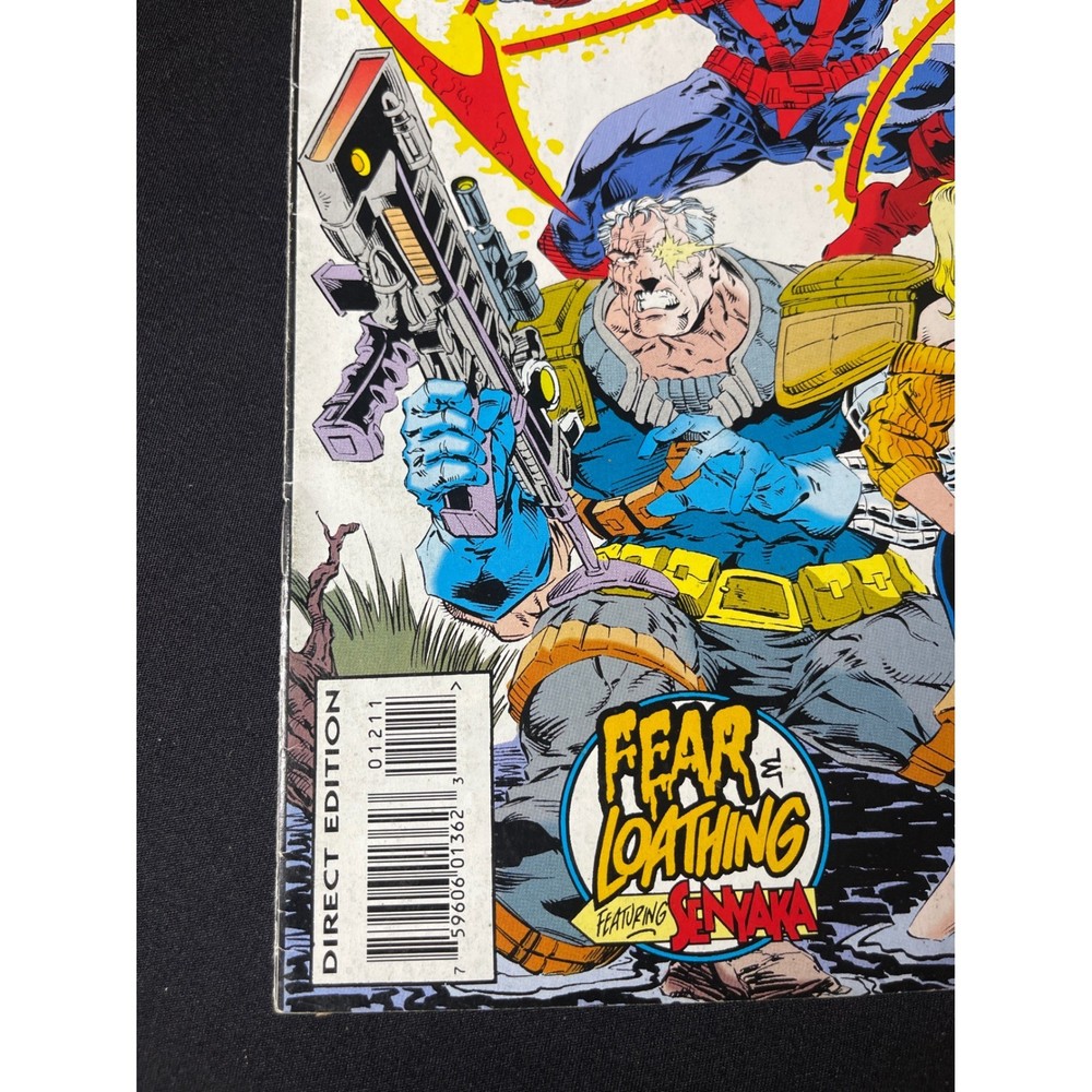 Marvel Comics Cable 12 Direct Edition Fear Loathing Featuring Stryfe 1994