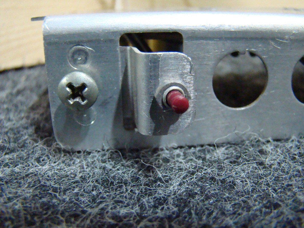 USED AVIONICS PIPER DASH LIGHT FOR VAC, ALT, & OIL WITH RESET BUTTON