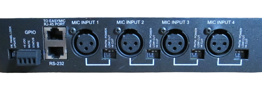 Vaddio EasyUSB - Pro Mic I/O 998-8520-000 Professional 4 Microphone Interface