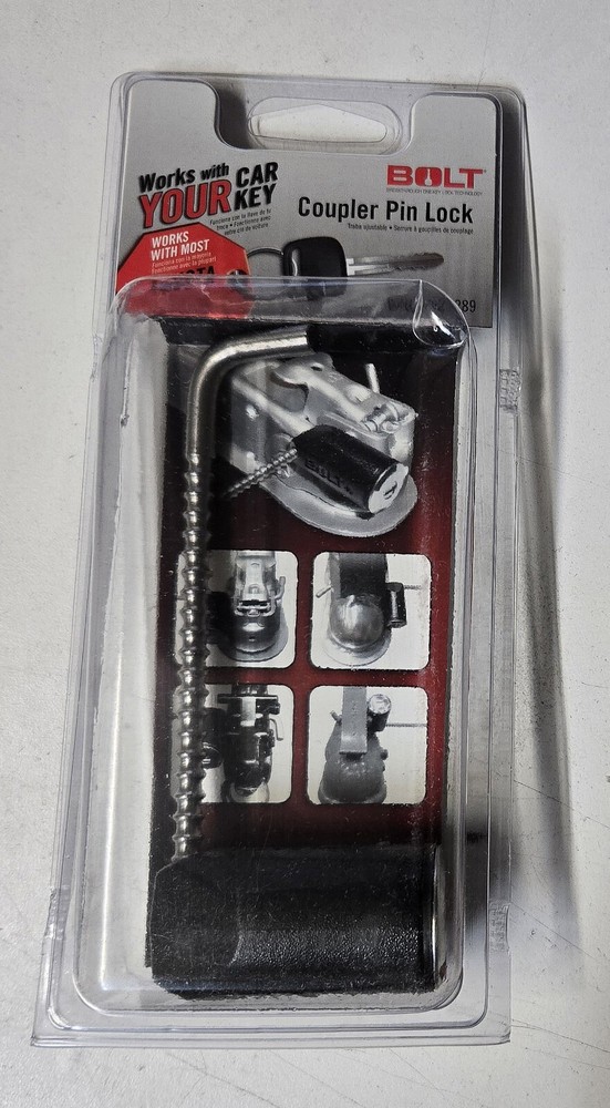 BOLT Lock #7025289 Coupler Pin Lock Toyota Key