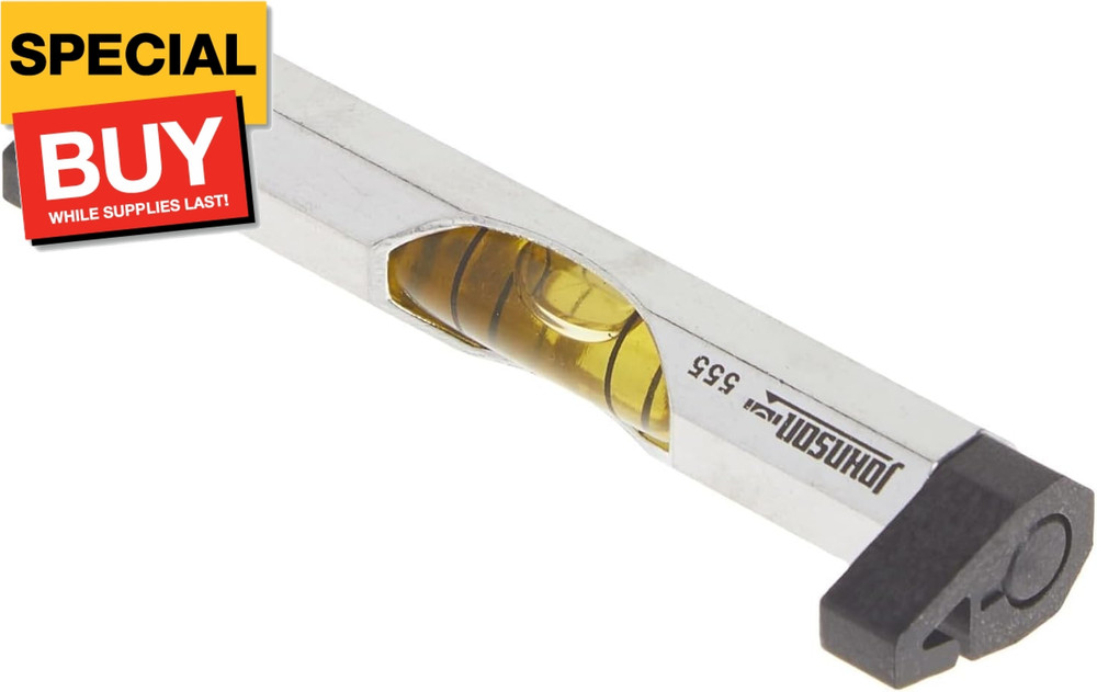 Level & Tool 555 Aluminum Line Level, 3", Silver, 1 Level