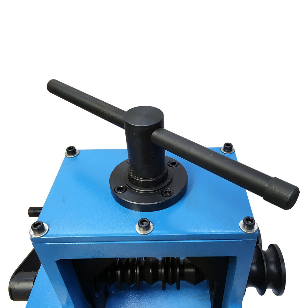Manual Pipe Tube Roller Bender Rolling Tubing Round Flat Square Bending Steel